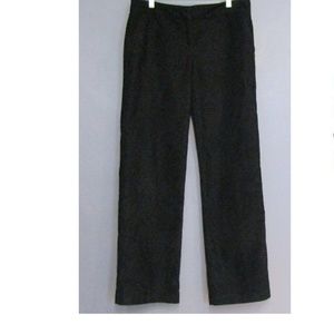 IZOD Jeans Black Corduroy Pants Size 6